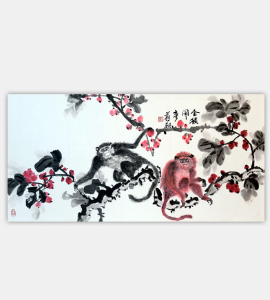 金猴闹春